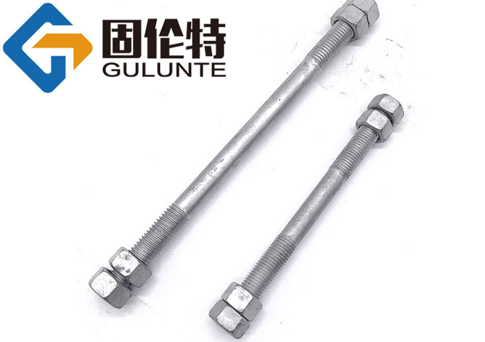 熱鍍鋅雙頭螺紋螺栓